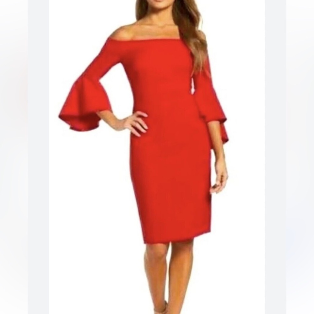 Chelsea28 Nordstrom Cold Shoulder Body-Con Dress. Size 12